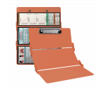 WhiteCoat Clipboard® Trifold - Coral Respiratory Therapy Edition